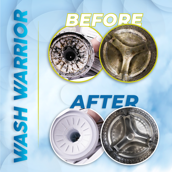 Extra Strength Washing Machine Deep Cleaning Tablets Wash Warrior